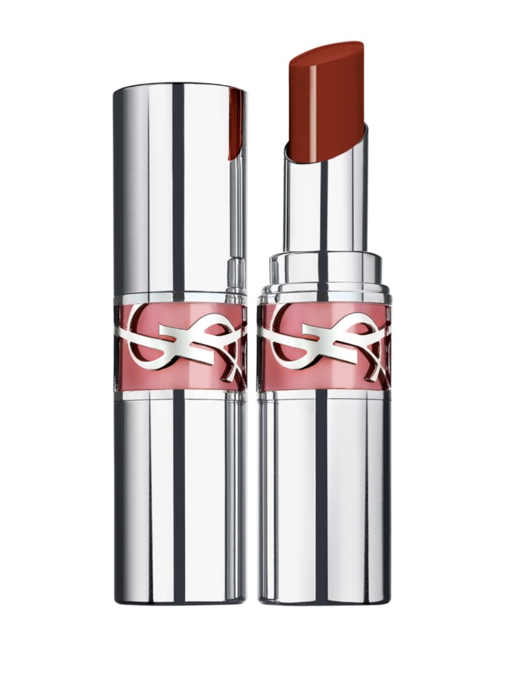 NIB YSL Loveshine Lip Oil Stick 122 Caramel Swirl Full Size Lipstick - Picture 5 of 5